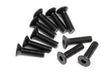 Flat Head Screw M3X12Mm (Hex Socket/10Pcs)