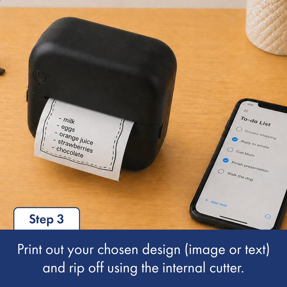 Thermal Phone Printer - print wirelessly from your phone.