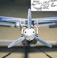 Du-Bro 549 - 3(75mm)Three-blade spinner
