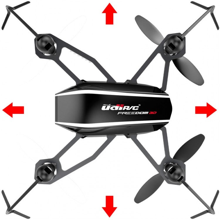 Smart drone - U32 Freedom 3D Drone 180-360gr Flip-Roll