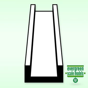 Evergreen 263 - Channel-profile 2.5x350 mm (4)