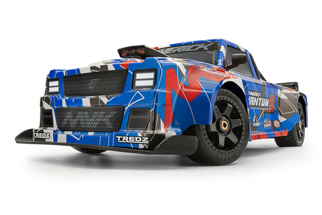 QuantumR Flux 4S 1/8 4WD Race Truck - Blue/Red – billede 2