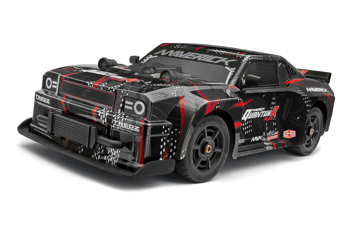QuantumR Flux 4S 1/8 4WD Muscle Car - Black/Red