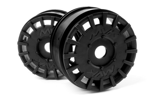 QuantumR Rally Car Wheel (Black/2pcs)