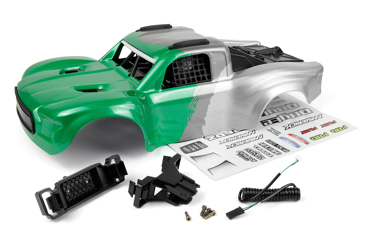 QByte SC 1/12th Printed Body - Green