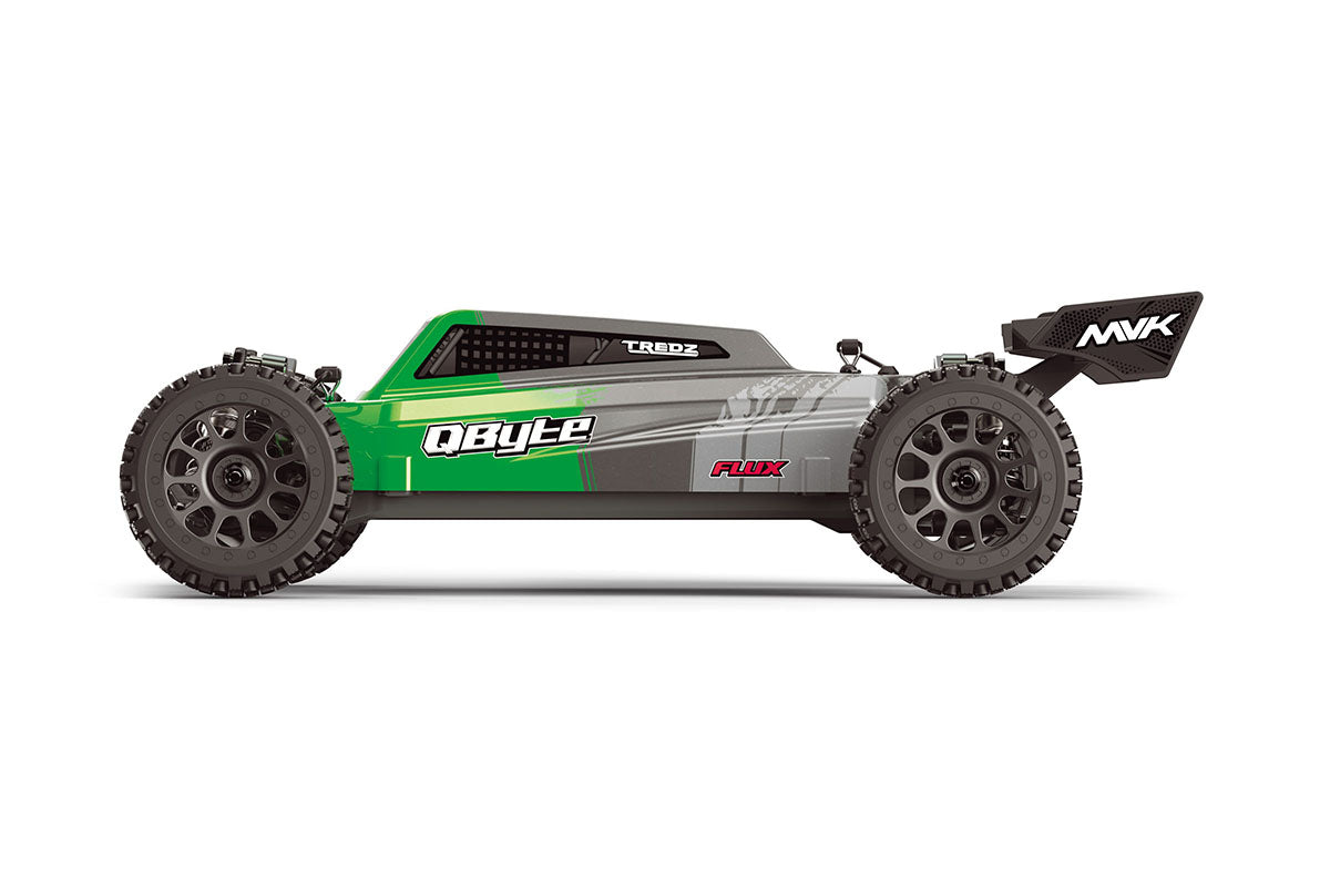 QByte XB Flux 1/12th Buggy - Green