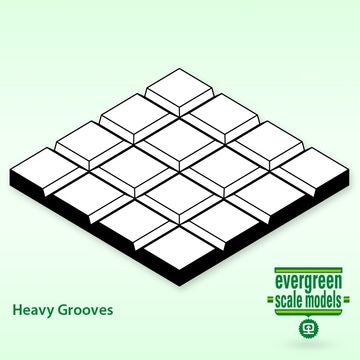 Evergreen 4502 - Square Tile 1x150x300 2.1x2.1