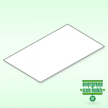 Evergreen 9240 - Plain Sheet 1x280x350mm (6)