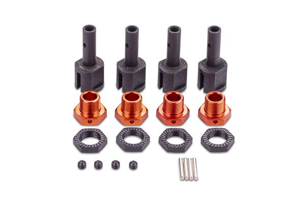 Savage X 17mm Hex Hub Conversion Set