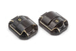 Brass Diff Cover (Black/2pcs)