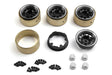 CS-10 Aluminum Wheel 1.2in (Black/4pcs)