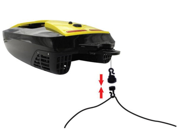 DEMO Remote-controlled boat for fishing - catch fish! Baiting 500 Fishing Boat - v2