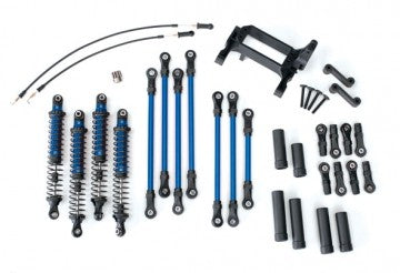 Traxxas 8140X Long Arm Lift Kit Blue Complete  TRX-4