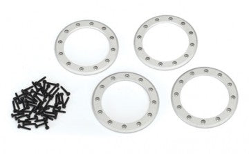 Traxxas 8168 Beadlock Rings 2.2" Alu Satin (4)