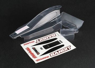 Traxxas 2417 Body Bandit Clear