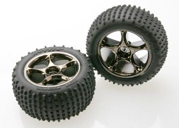 Traxxas 2470A Tires &amp; Wheels Alias Medium/Tracer 2.2" Rear (TSM-Rated) (2)