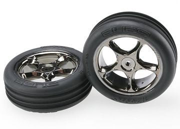 Traxxas 2471A Tires &amp; Wheels Alias Medium/Tracer 2.2" 2WD Front (2)