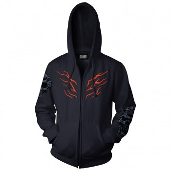 Jinx World of Warcraft - Shadowlands a King Zipper Hoodie Black, M