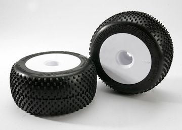 Traxxas 5375R Tires &amp; Wheels Response Pro/Dished (17mm) 3.8" (2)