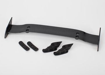 Traxxas 6414G Wing ExoCarbon Set  XO-1