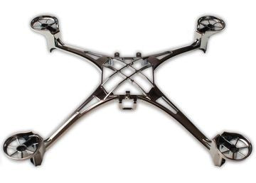 Traxxas 6623X Main Frame Black Chrome  Alias