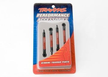Traxxas 7018X Push Rod Suspension Alu Red (4)  1/16 Slash