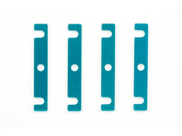 Alu. sus. mount spacer 1mm 4stk