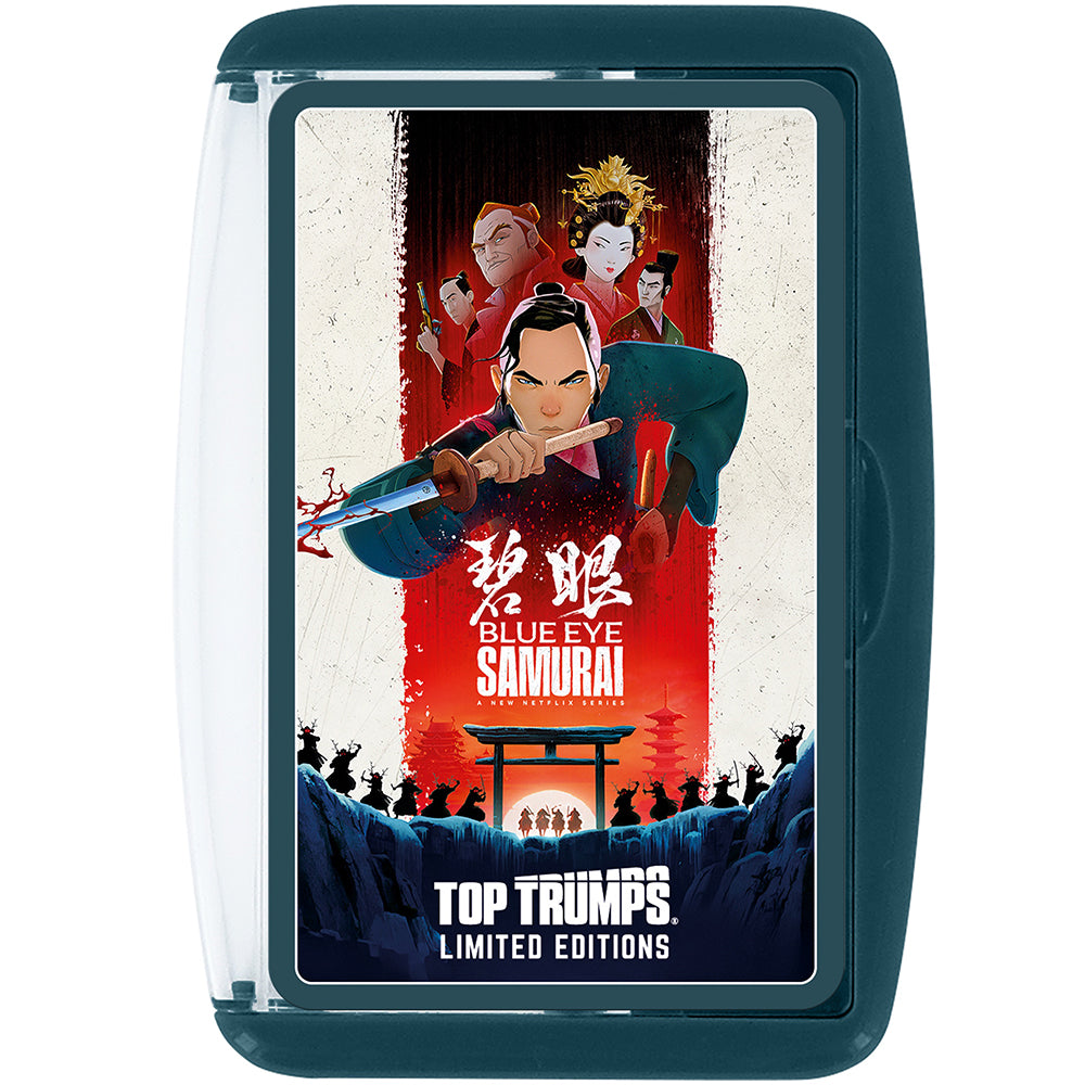 Winning Moves - Top Trumps-Limited Edition- Blue Eye Samurai English