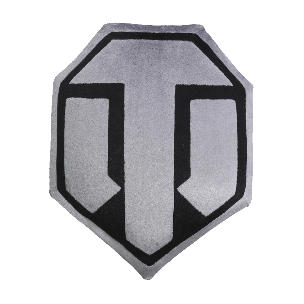 Pillow World of Tanks, 42 cm grey