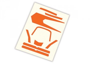 Traxxas 7982 Decals Orange "High-Visibility" Aton