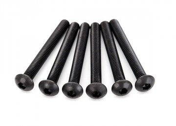 Traxxas 2598X Screws M4x30 Button-head Hex Socket (6)