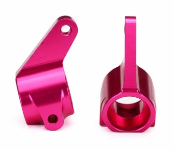 Traxxas 3636P Steering Blocks Aluminium Pink (Pair)