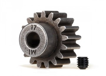 Traxxas 6490X Pinion Gear 17T 1.0M for 5mm Shaft (Only with Steel Spur Gear)