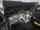 Mercedes-Benz G63 AMG 4x4 24V electric car for kids – 2 seats, metallic black