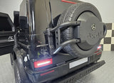 Mercedes-Benz G63 AMG 4x4 24V electric car for kids – 2 seats, metallic black