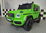 Mercedes-Benz G63 AMG 24V electric car for kids – 2 seats, matt green