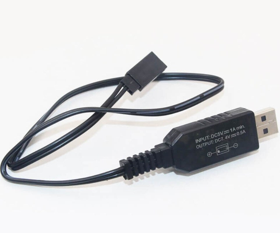 USB charger for 6,4V 700mAh LiFePo battery