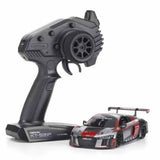 Kyosho Mini-Z MR-04 RWD Audi R8 LMS 2016 Gray/Red – remote-controlled car 1:27 RTR (32357RGB)
