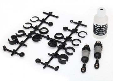 Traxxas 8360 Ultra Shocks Grey Short (2)  4-Tec