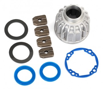 Traxxas 8581X Differential Carrier Alu Front/Center with Gaskets  UDR