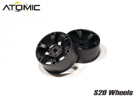 Atomic 20AN+2B - S20 AWD Wheel Narrow +2 (Black)