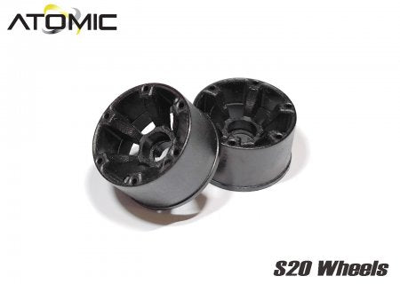 Atomic 20RW+0B - S20 RWD Wheel Wide +0 (Black)