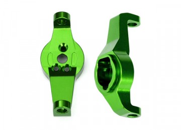 Traxxas 8232G Casterblock (Portal Drive) Alu Green L+R (2)  TRX-4/6*