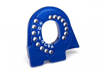 Traxxas 8290X Motor Mount Plate Alu Blue  TRX-4/6