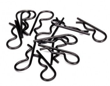 Traxxas 3934A Body Clips Heavy Duty Black (12)