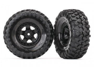 Traxxas 8179 Tires &amp; Wheels Canyon Trail/TRX-4 Black 1.9" (2)