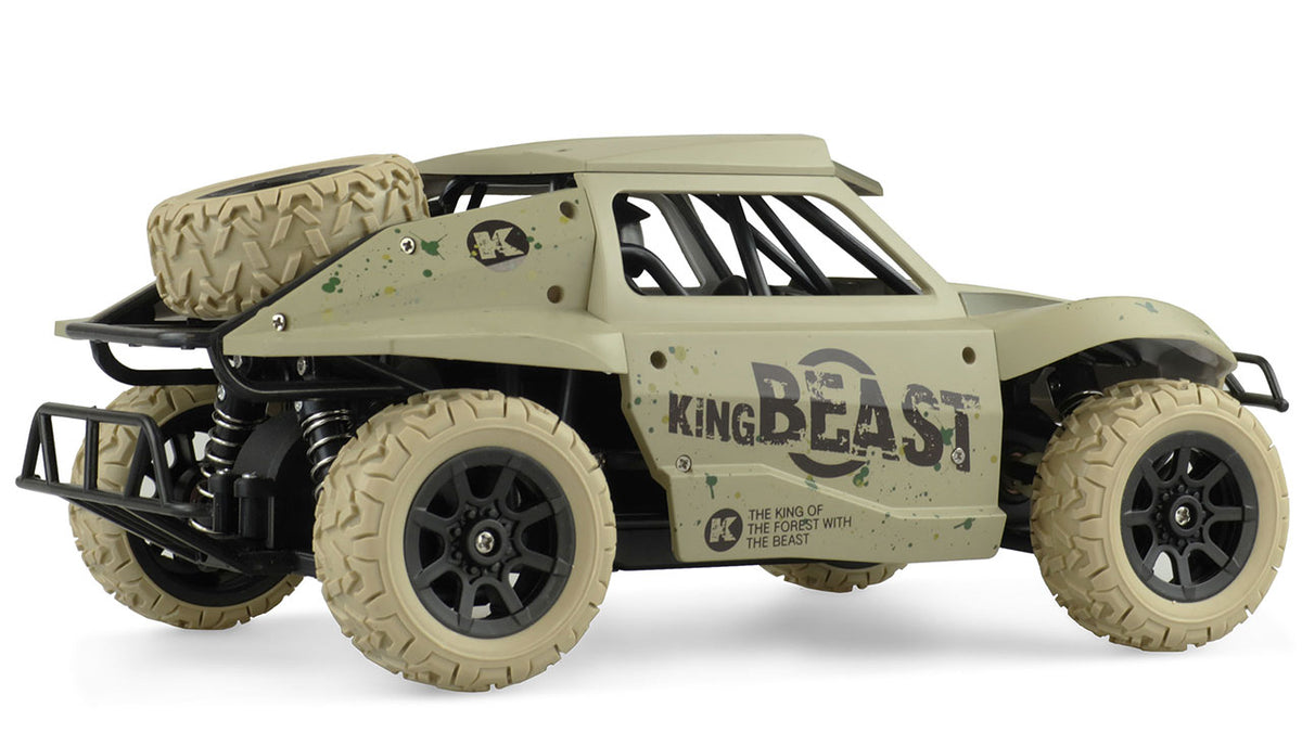 Remote-controlled 4WD Beast King Dune buggy