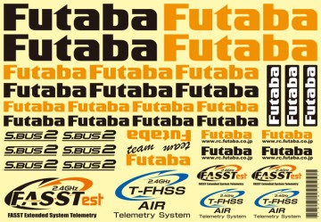 Futaba Decal Sheet for Air 18x26cm