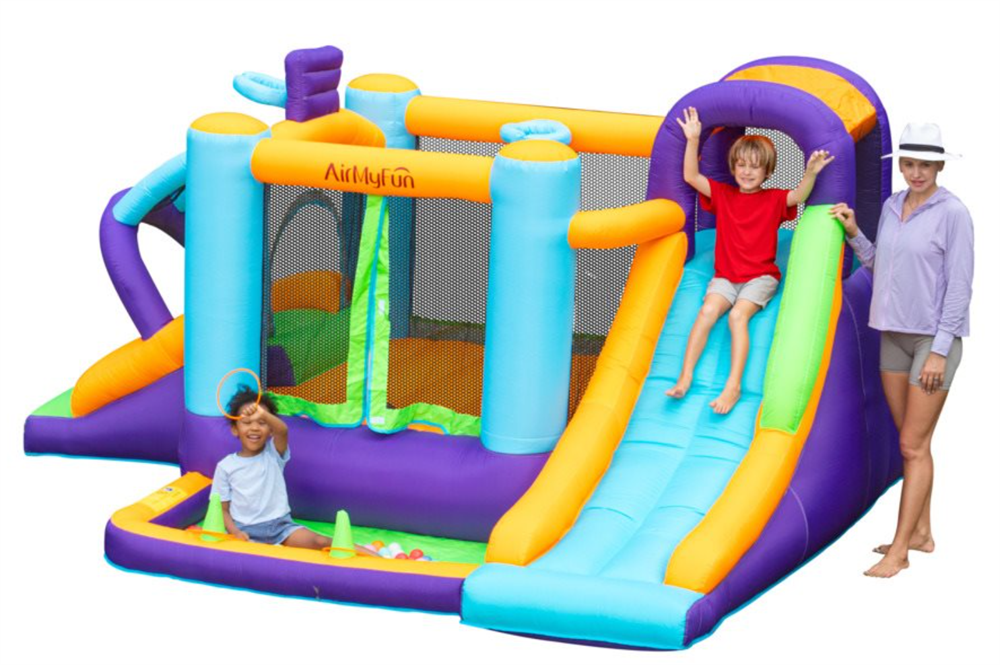 Doctor Dolphin Bouncy Castle Jump n' Fun with 450W blower