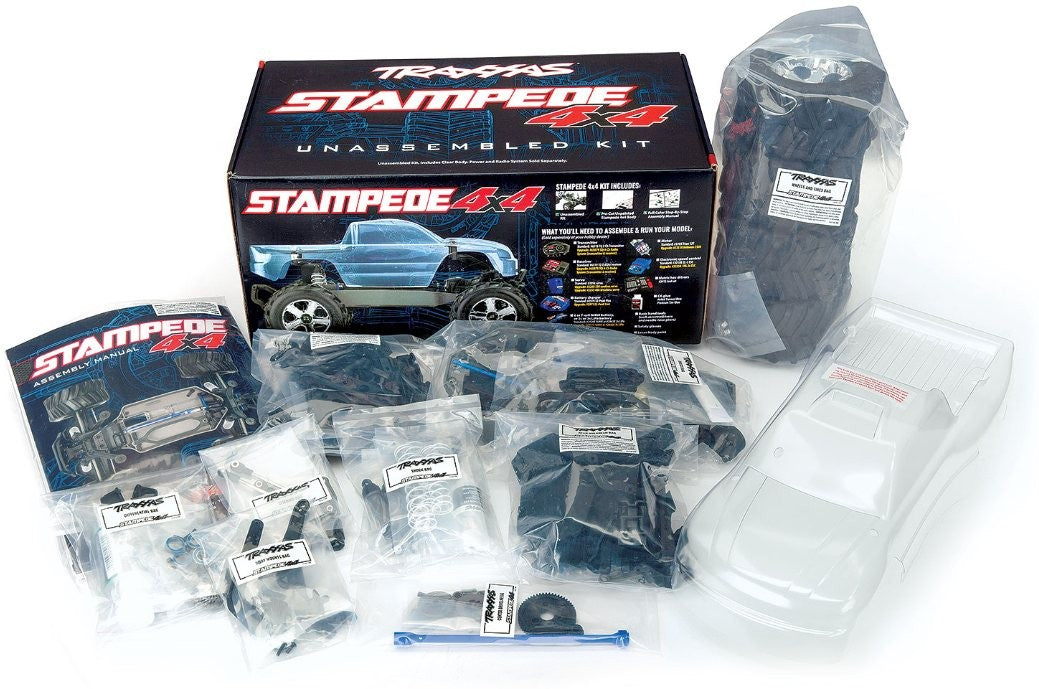 Stampede 4X4 Unassembled Kit - saml selv Stampede